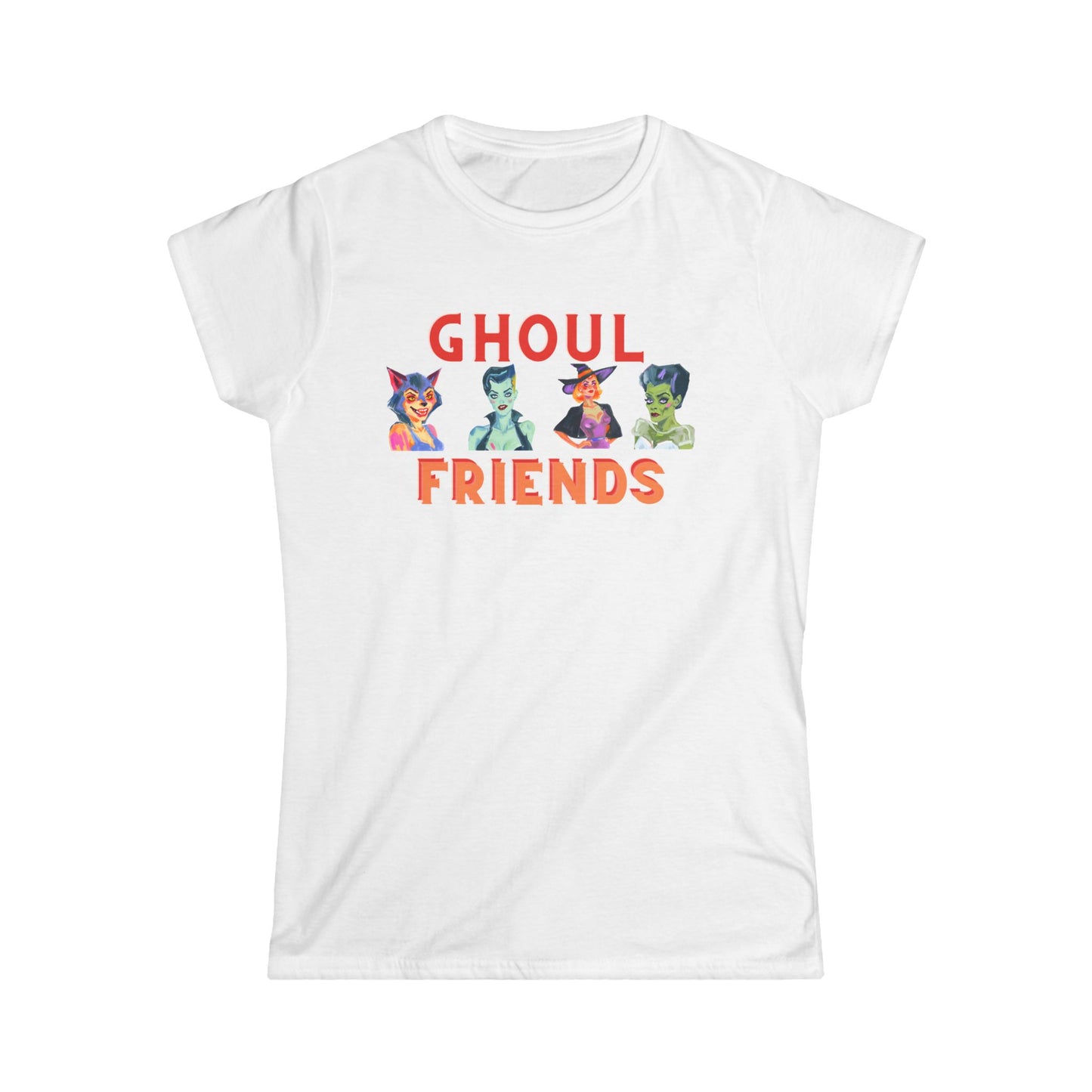 Ghoul Friends Women's Softstyle Tee