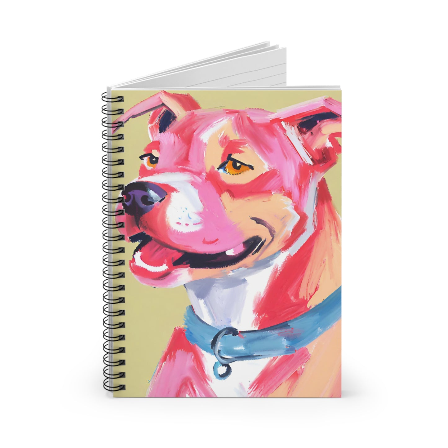 Mr. Snuggle Spiral Notebook - Ruled Line