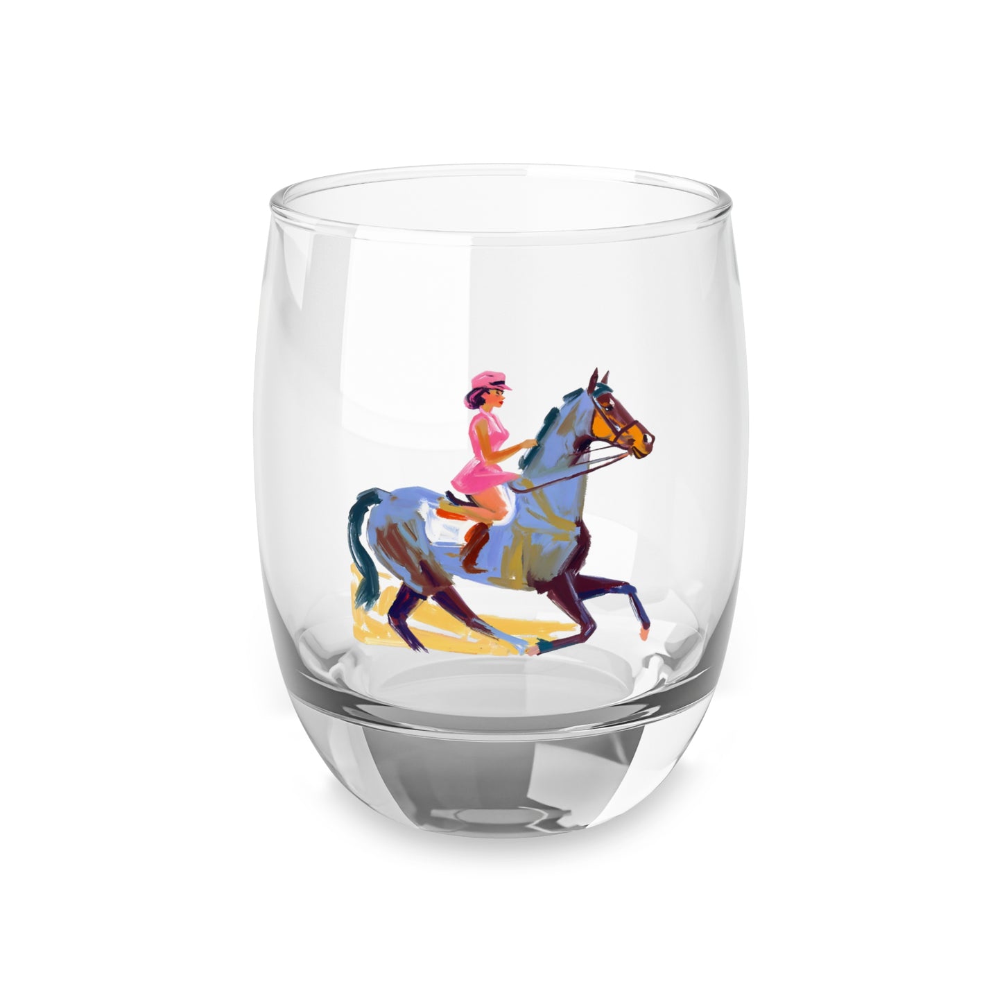 A Lady on a Mission Whisky Glass