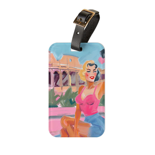 Rome Around the World Luggage Tag