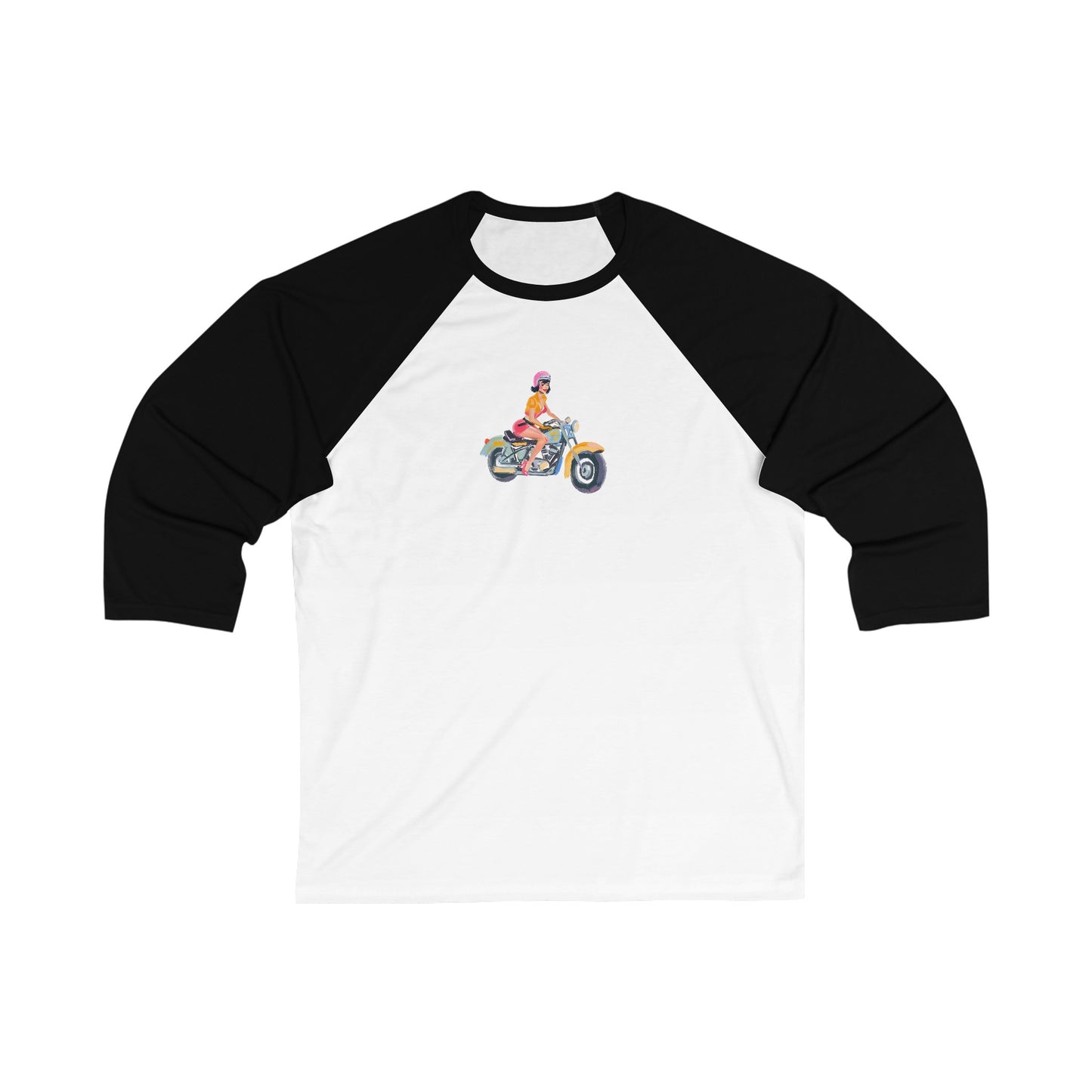 Vroom Unisex 3\4 Sleeve Baseball Tee