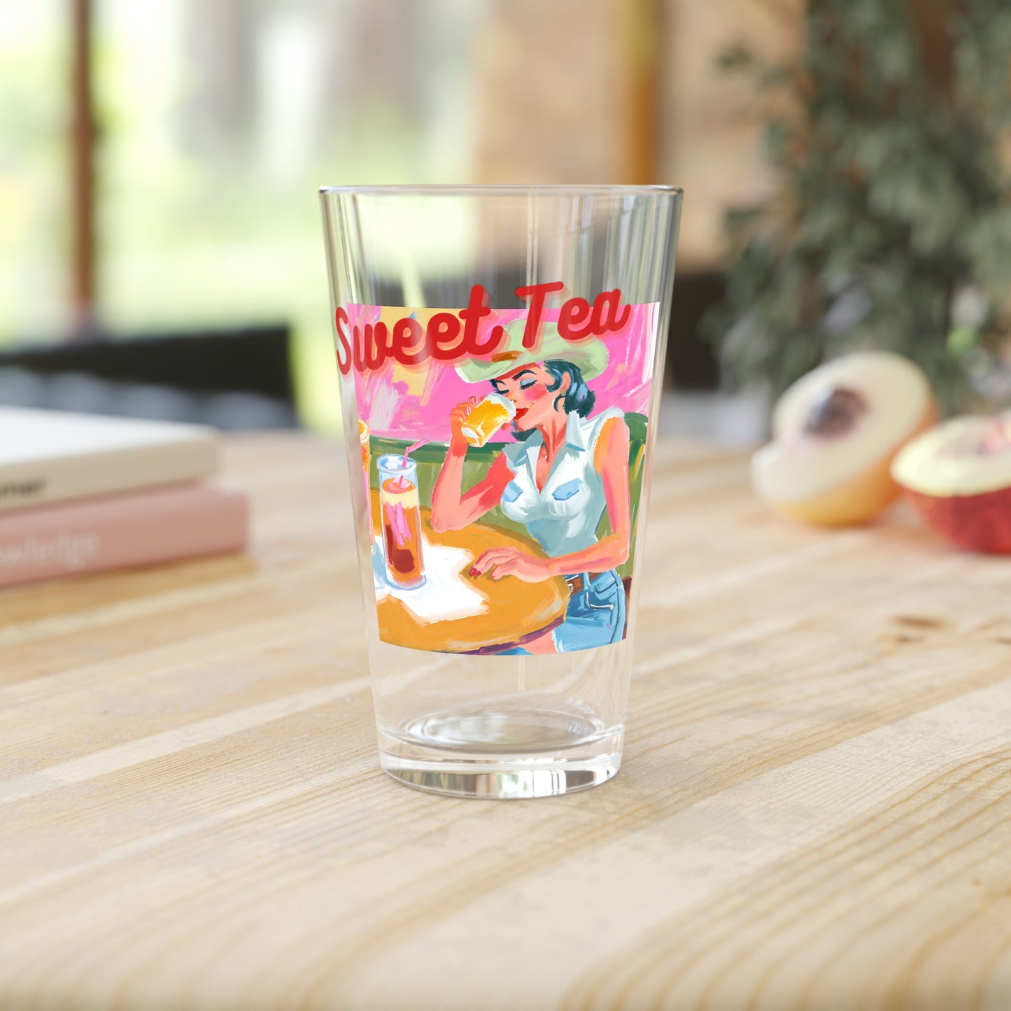 Sweet Tea Summer Pint Glass, 16oz