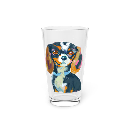 Brandie the Cavalier Pint Glass, 16oz