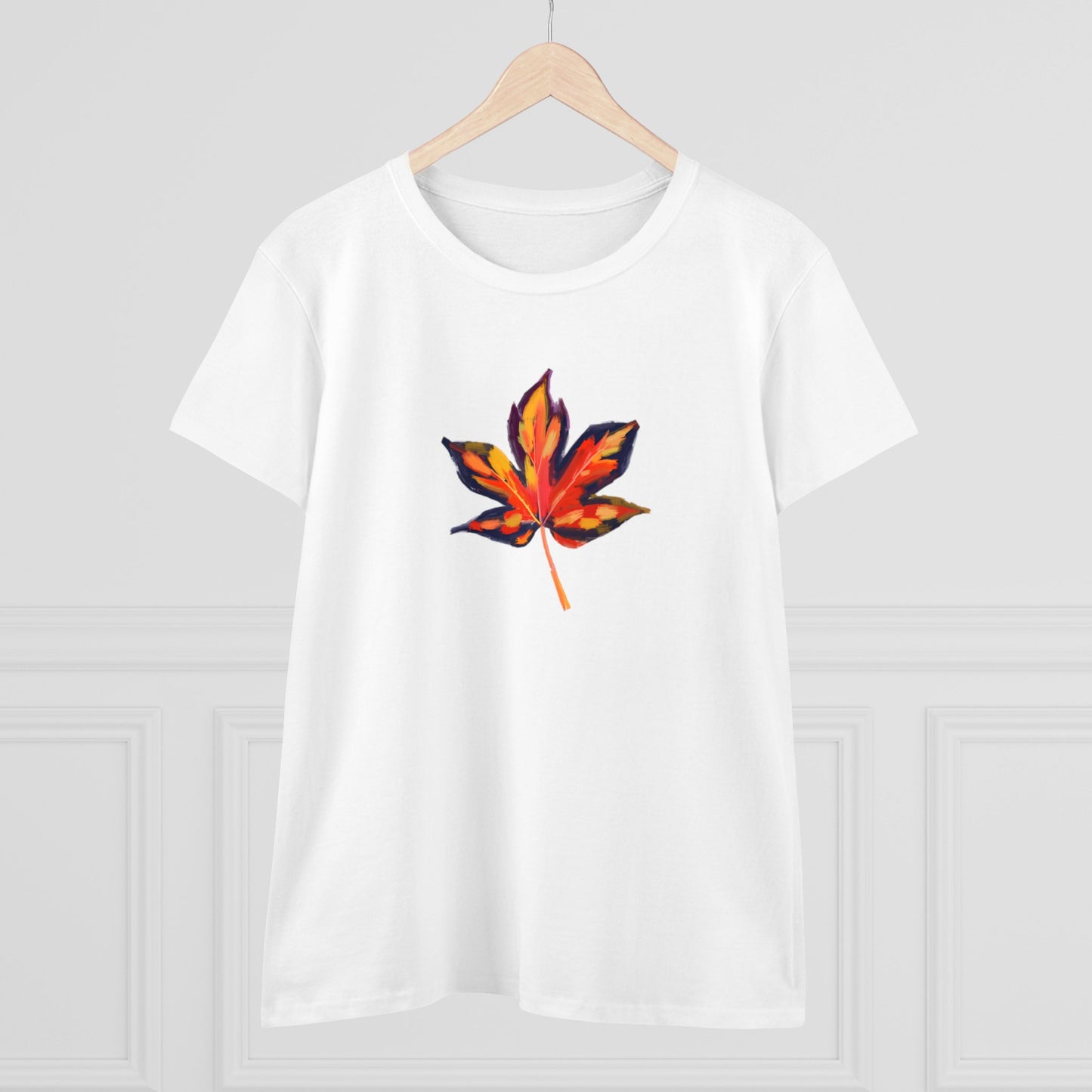 Be leaf in yourself Women's Midweight Cotton Tee