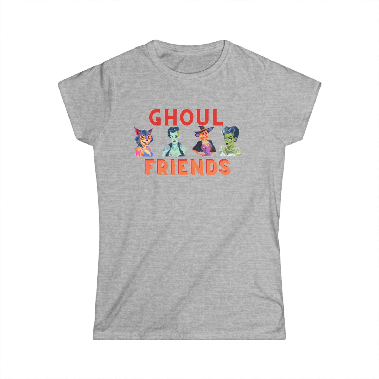 Ghoul Friends Women's Softstyle Tee