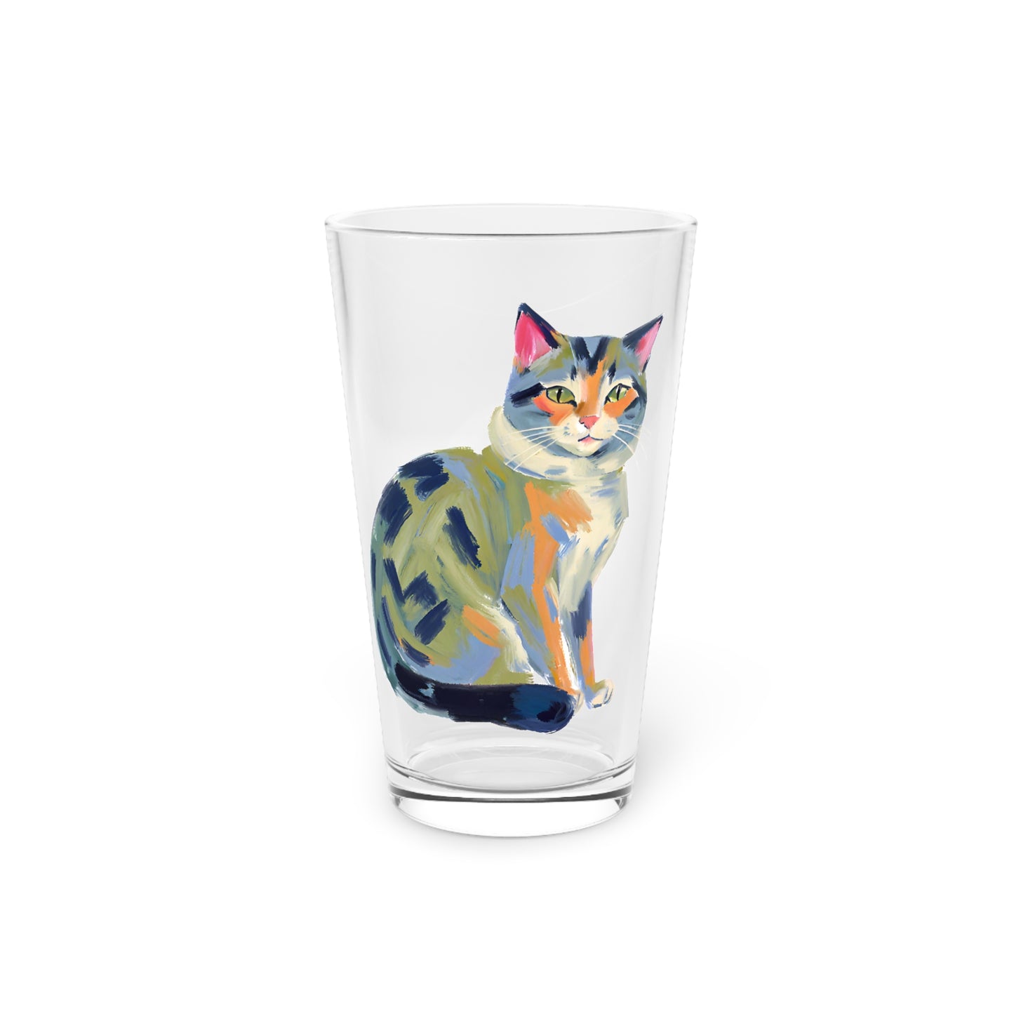 Thurston the Cat Pint Glass, 16oz