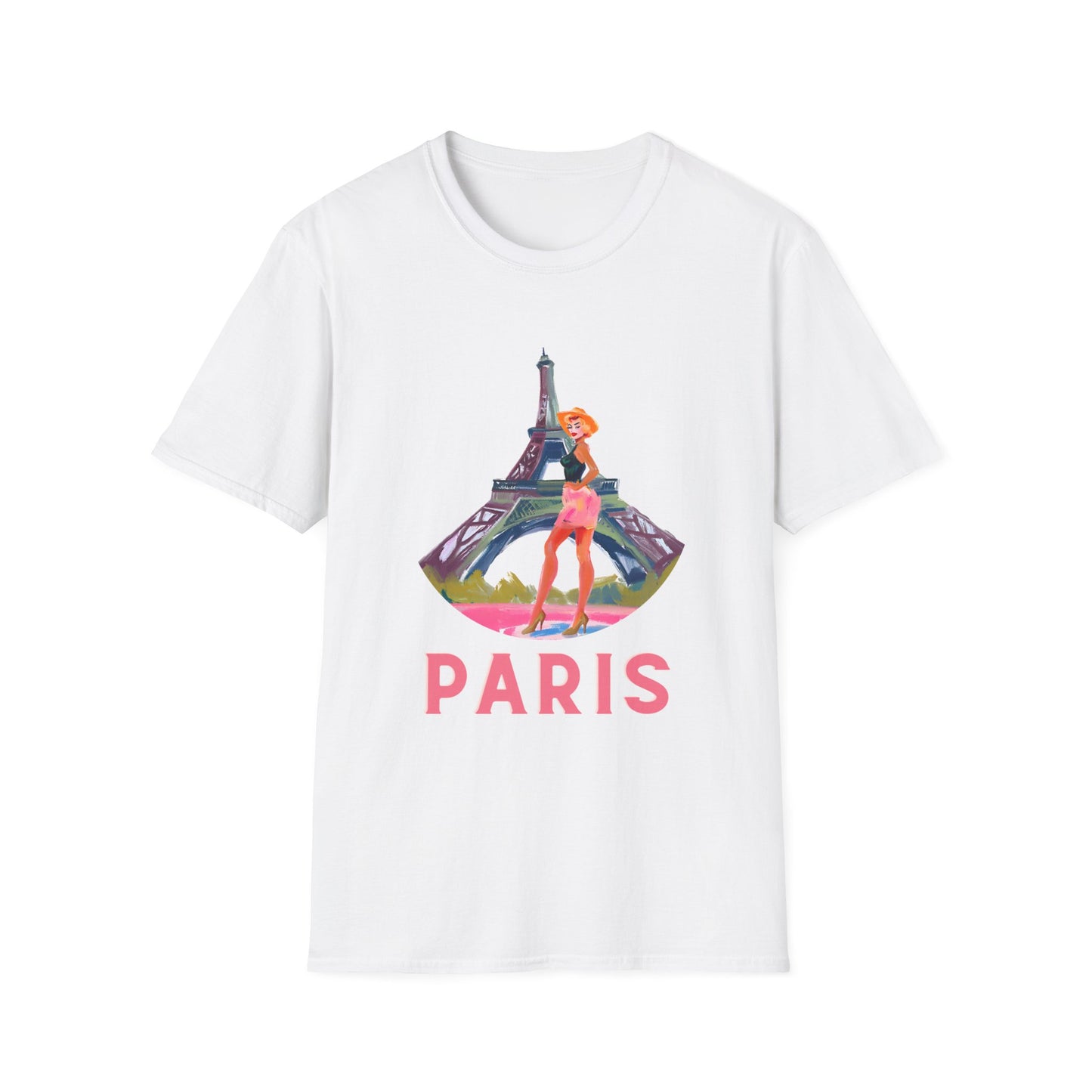 Stylish Paris Unisex Softstyle T-Shirt