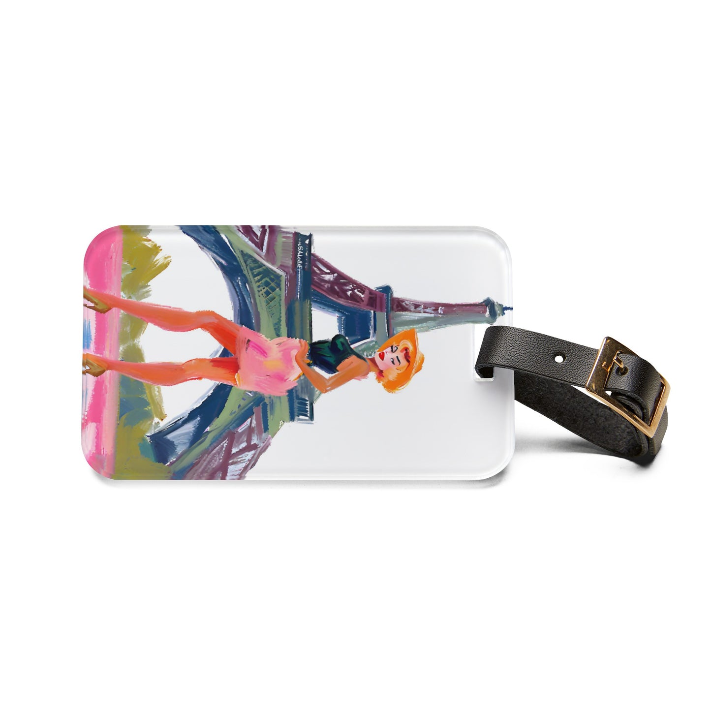 Paris Luggage Tag