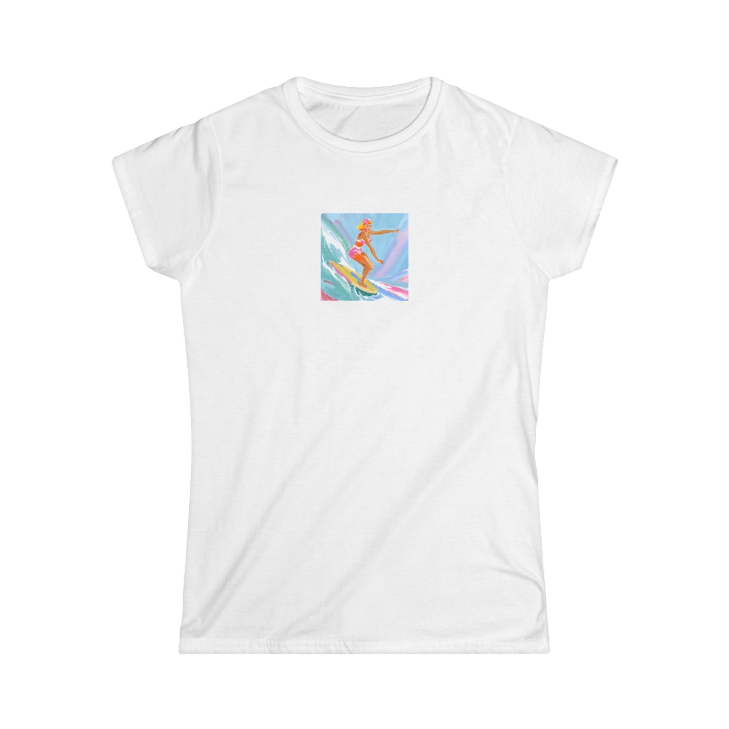 Surfer Girl Women's Softstyle Tee