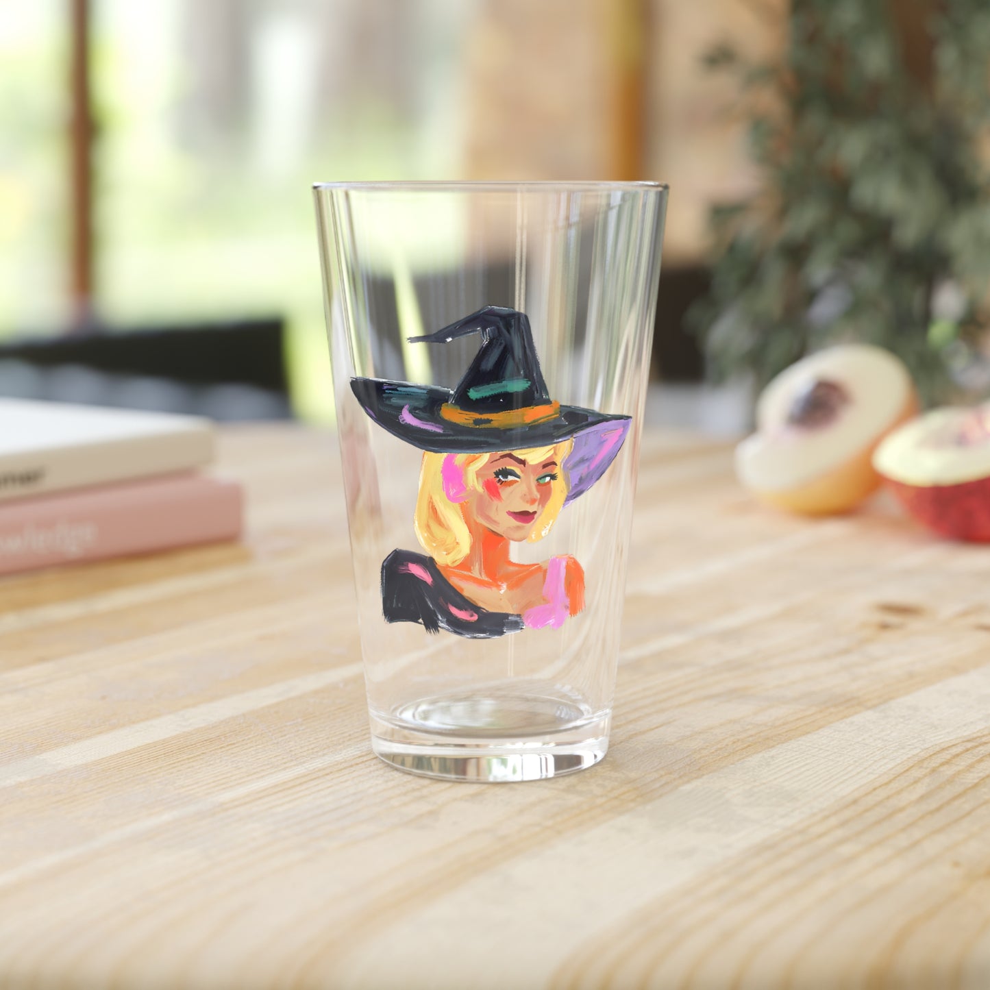 Anastasia the Sometimes-Good Witch Pint Glass, 16oz