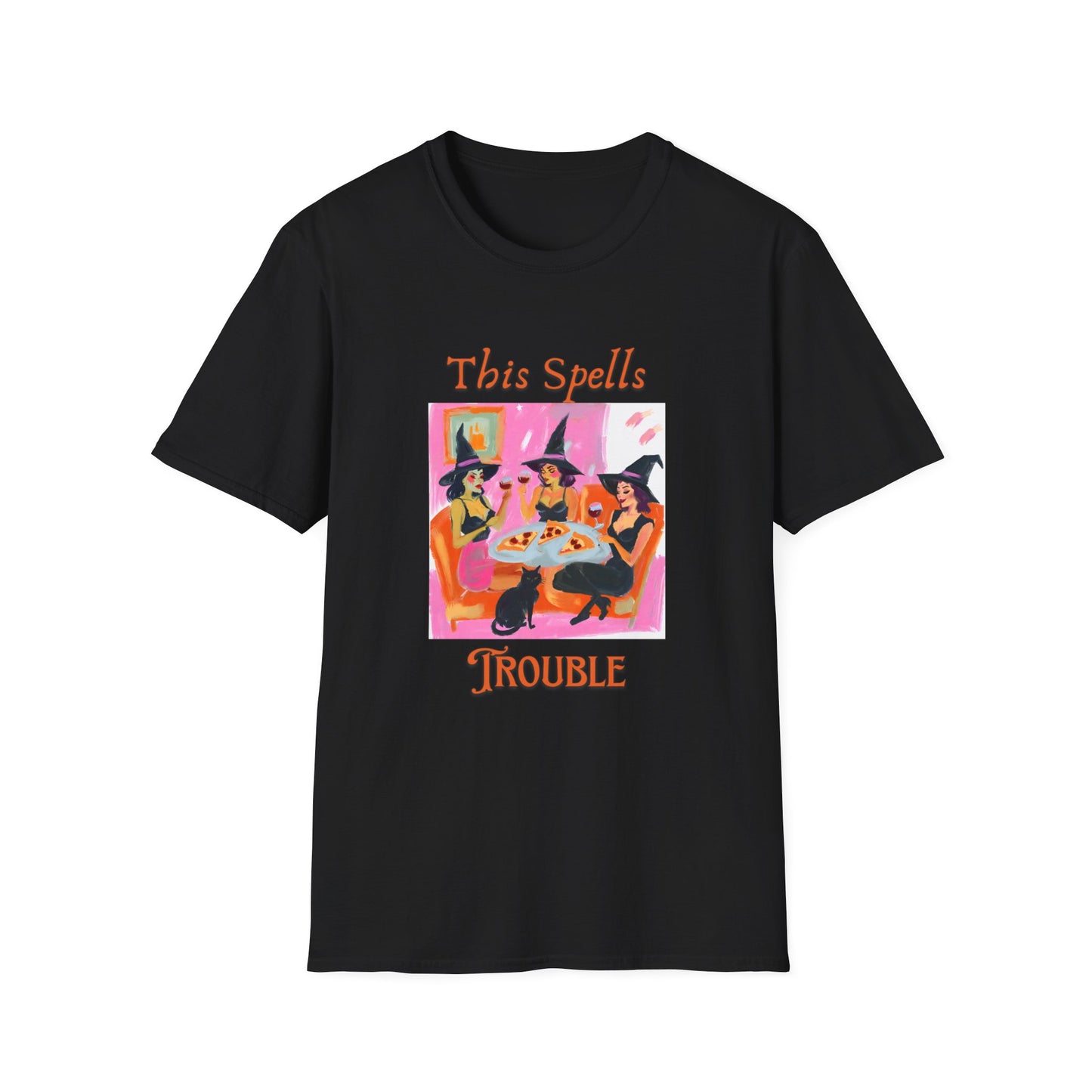 This Spells Trouble Unisex Softstyle T-Shirt