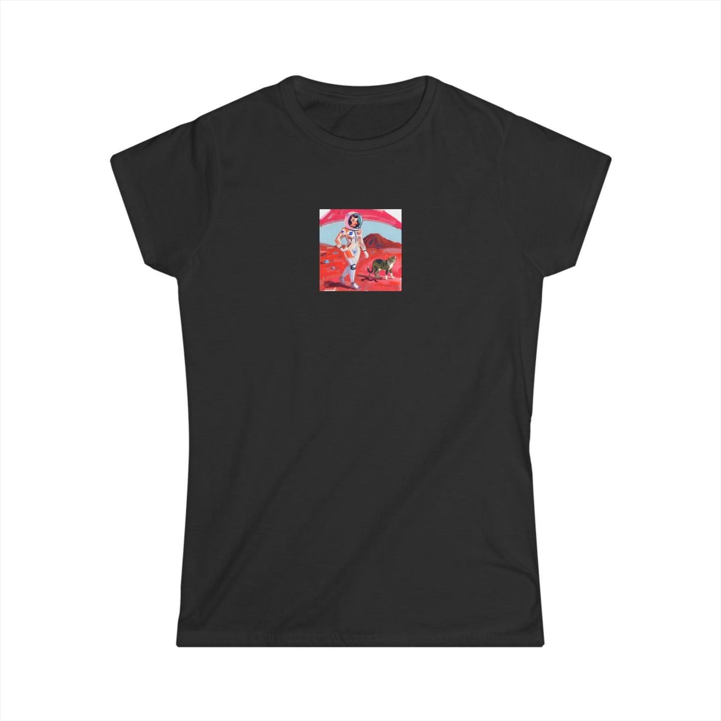 Astro Girl Women's Softstyle Tee