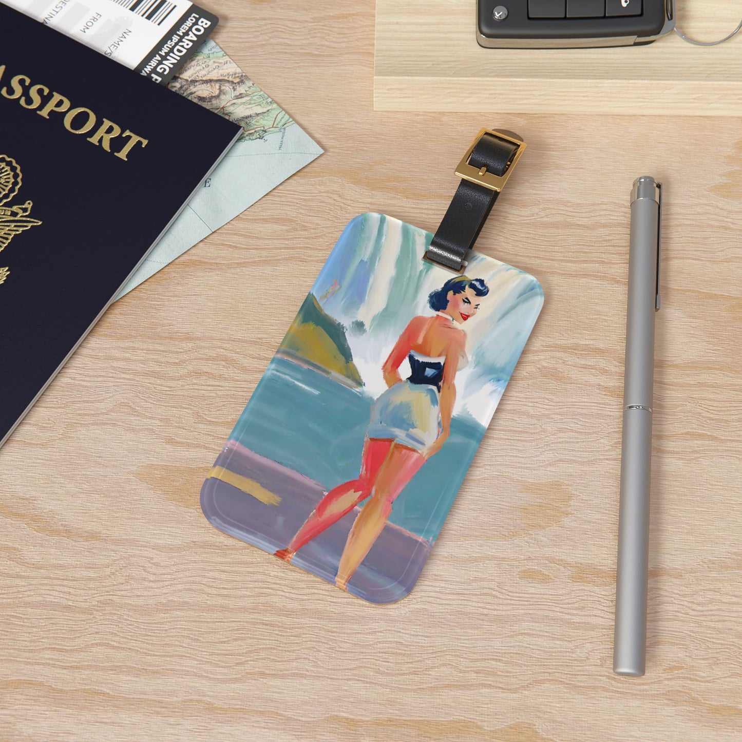 The Falls Luggage Tag