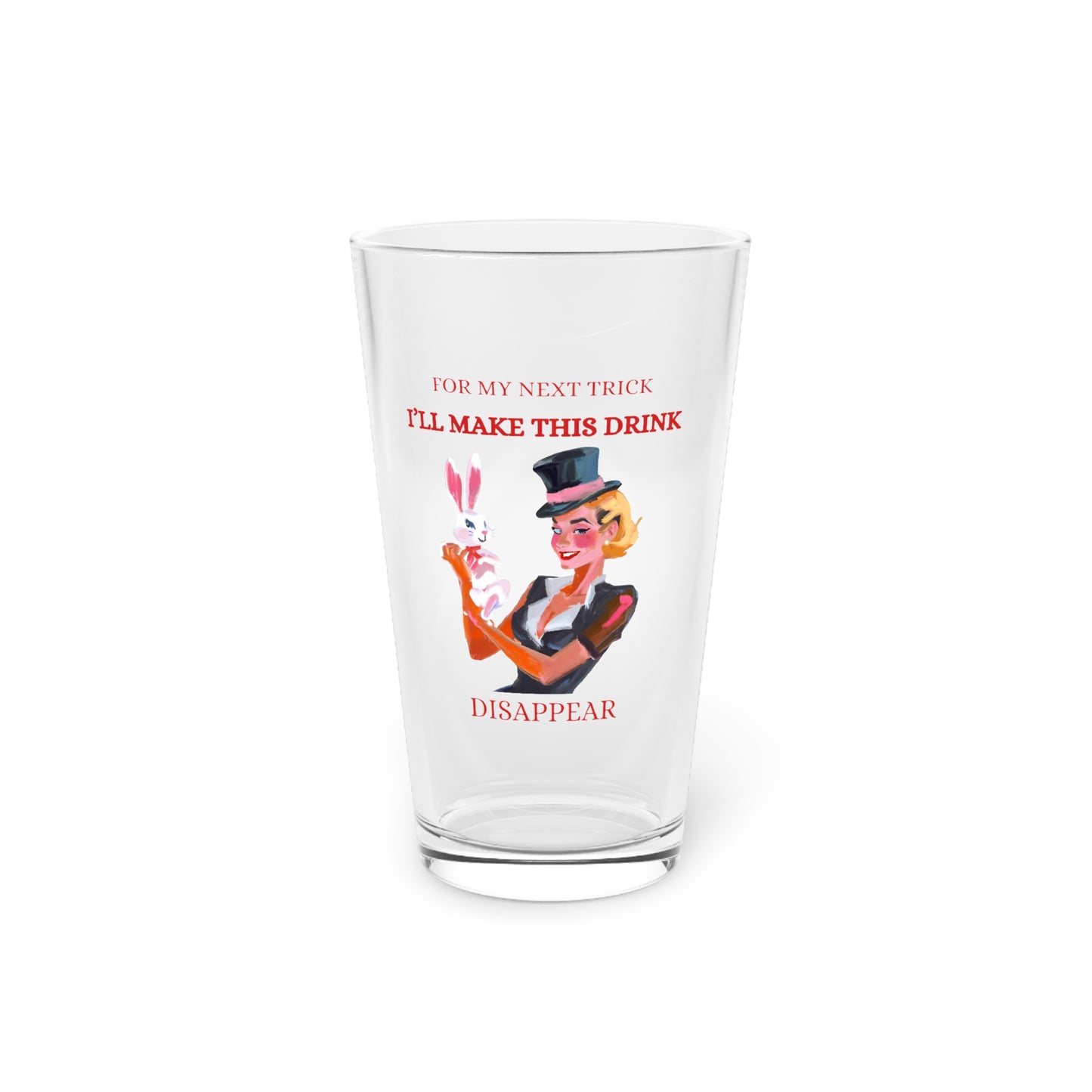 Abracadabra Pint Glass, 16oz