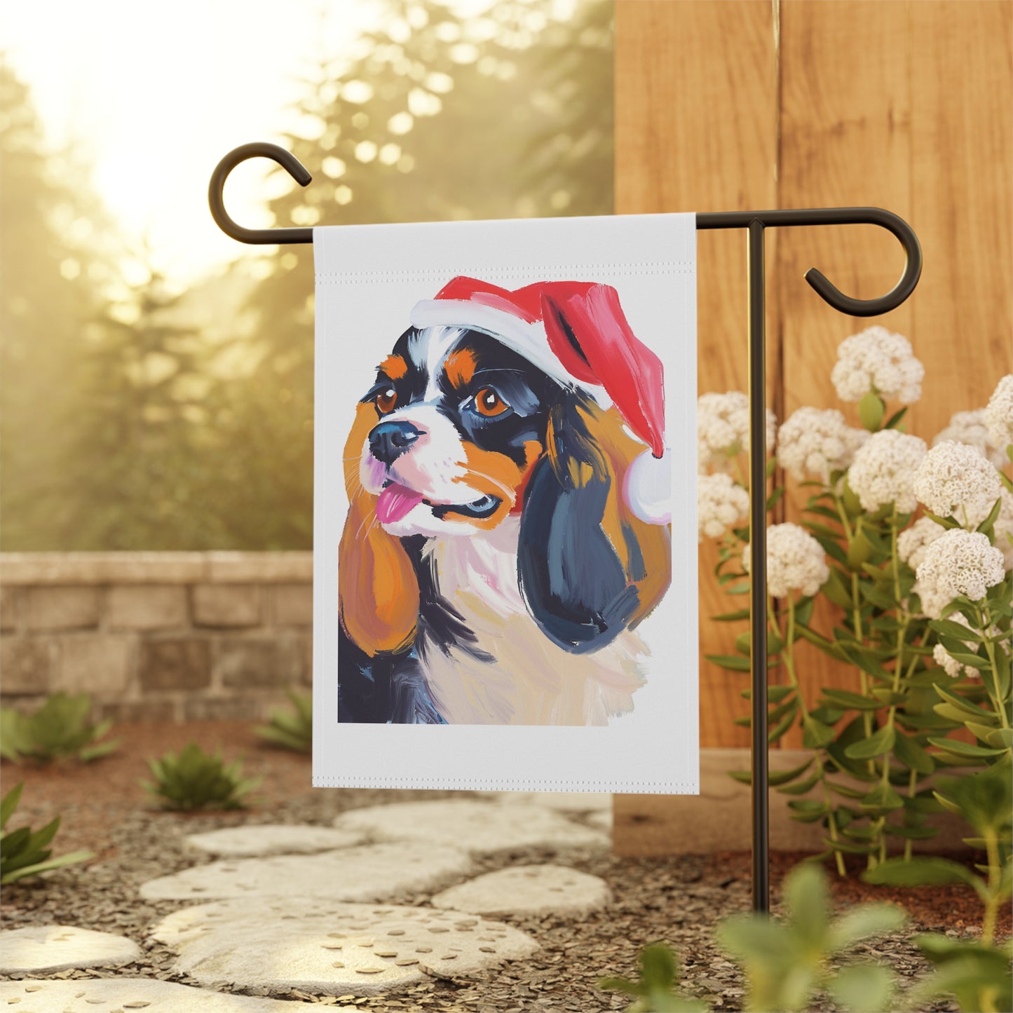 Santa Cavalier Garden & House Banner