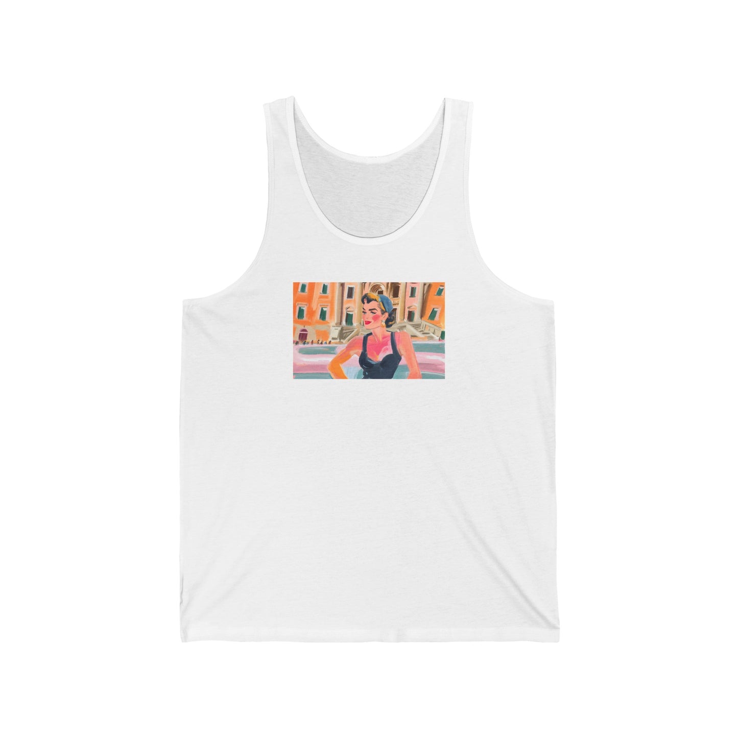 Donna in Rome Unisex Jersey Tank