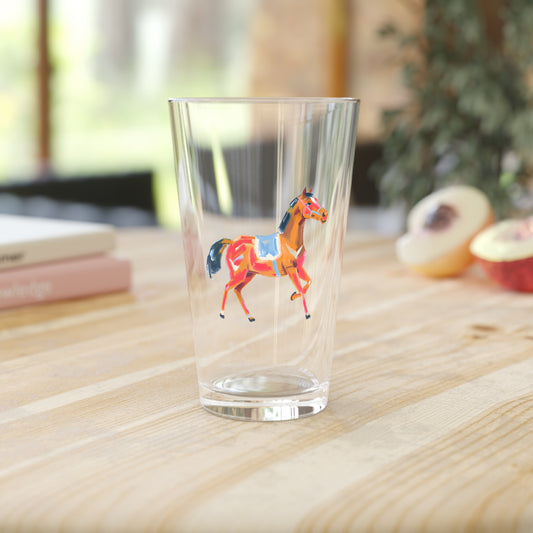 Toby the Horse Pint Glass, 16oz