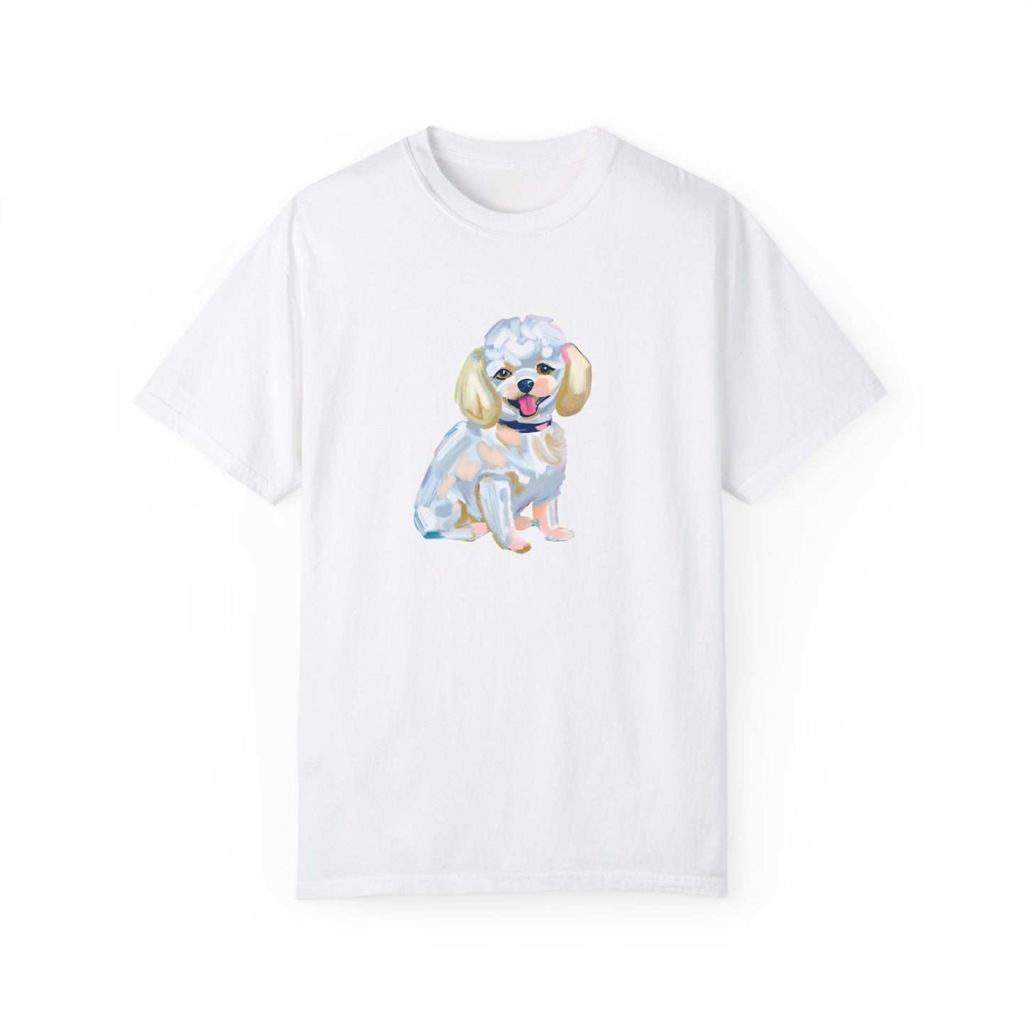 Perfect Poodle Pooch Unisex Garment-Dyed T-shirt