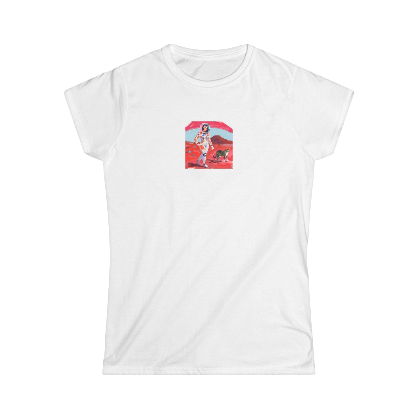 Astro Girl Women's Softstyle Tee