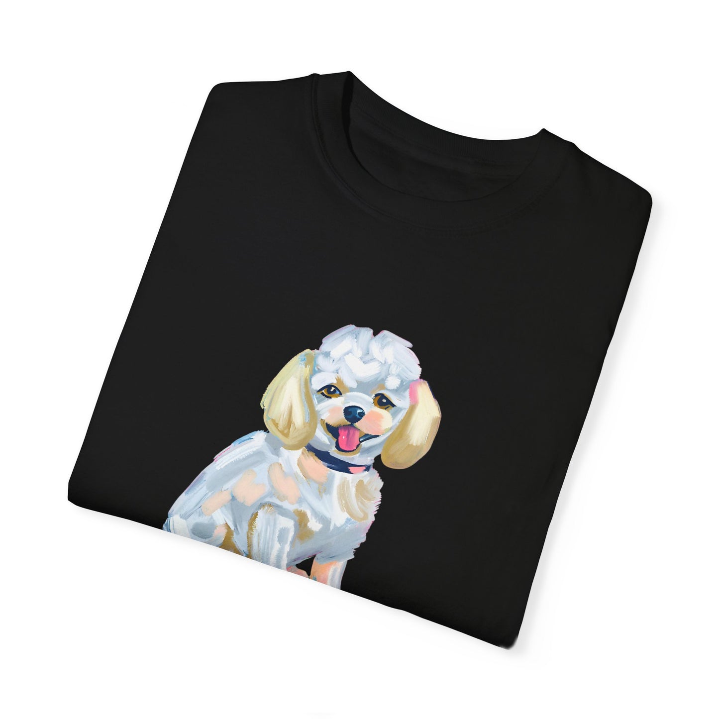 Perfect Poodle Pooch Unisex Garment-Dyed T-shirt