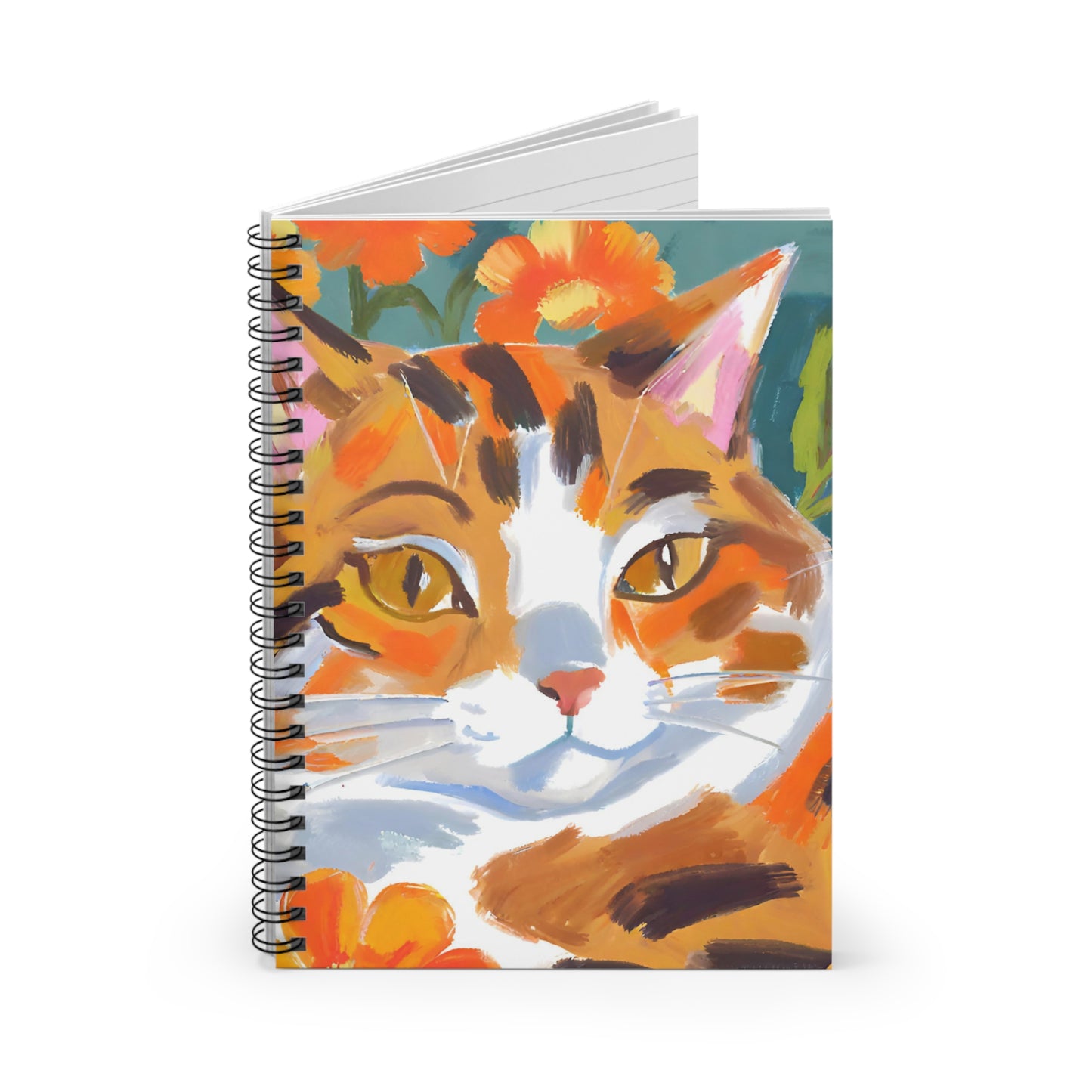 Toasty the Tabby Spiral Notebook - Ruled Line