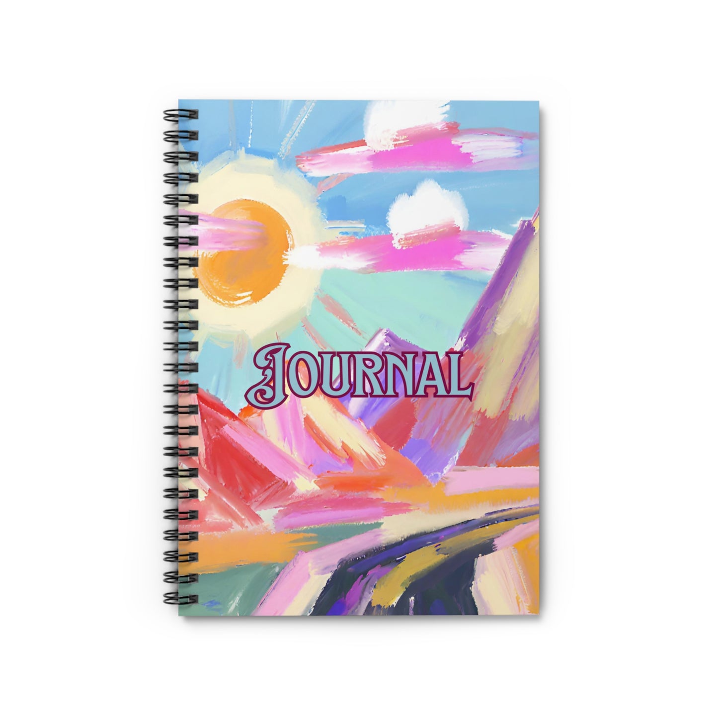 Mystic Mountain Spiral Notebook - Ruled Line