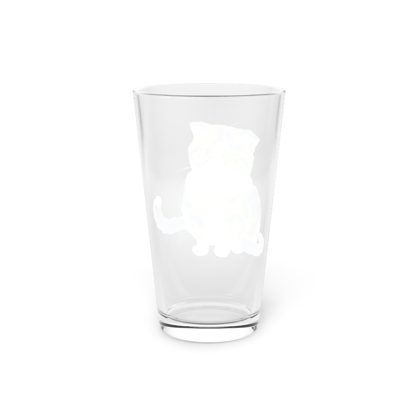 Shinty the Kitty Pint Glass, 16oz