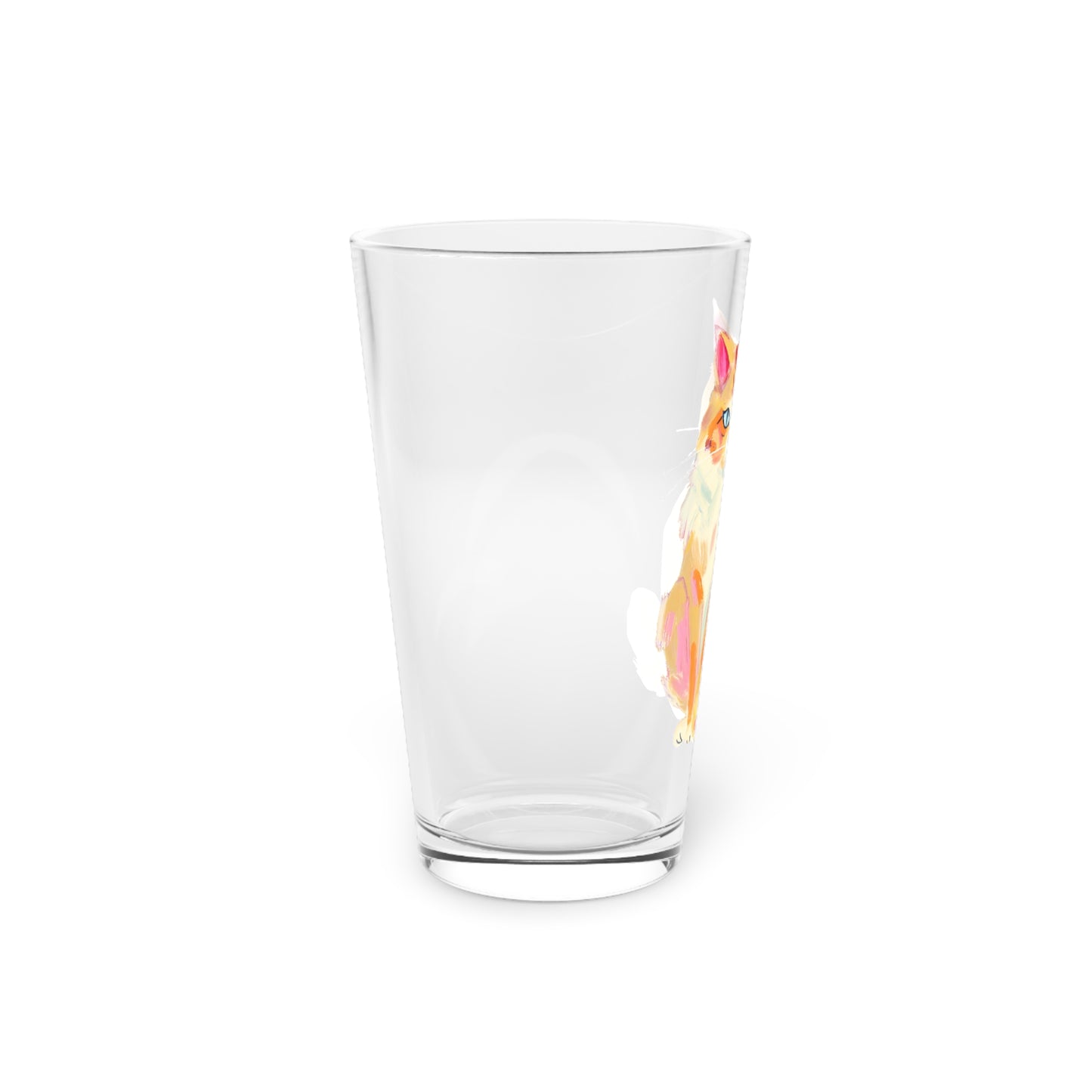 Sherbert the Kitty Pint Glass, 16oz