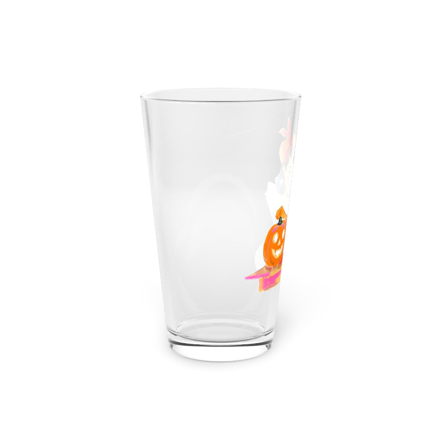 Pin up Pumpkin Carver Pint Glass, 16oz