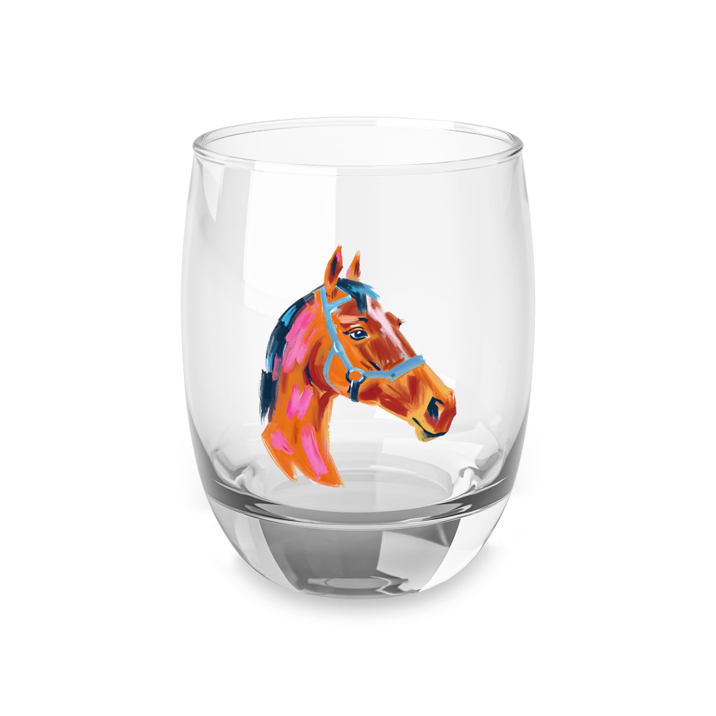 Pepe the Horse Whiskey Glass