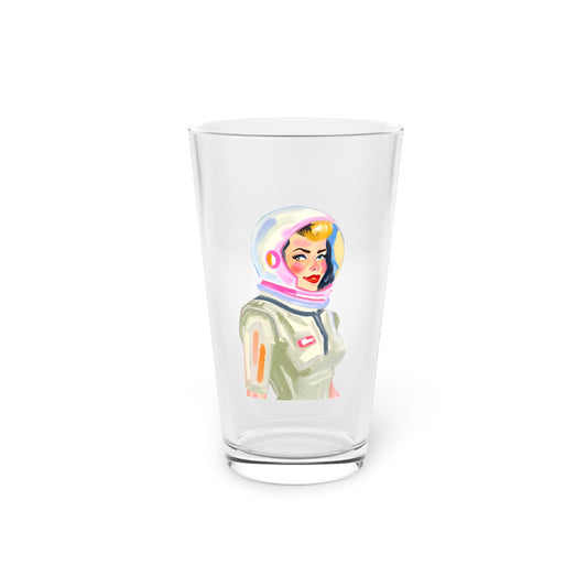 Out of this World Astronaut Pint Glass, 16oz