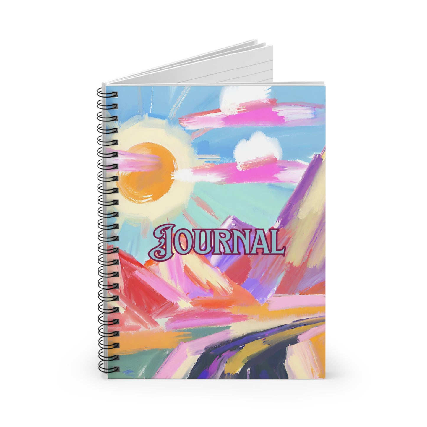 Mystic Mountain Spiral Notebook - Ruled Line