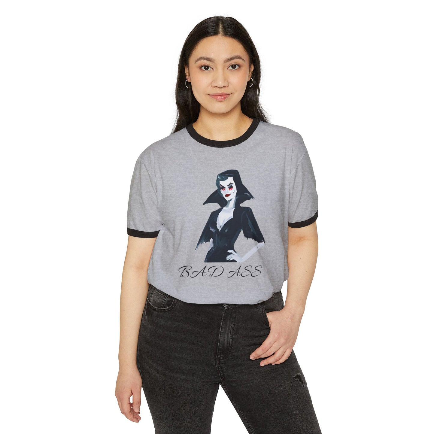 Evil Enchantress Unisex Cotton Ringer T-Shirt