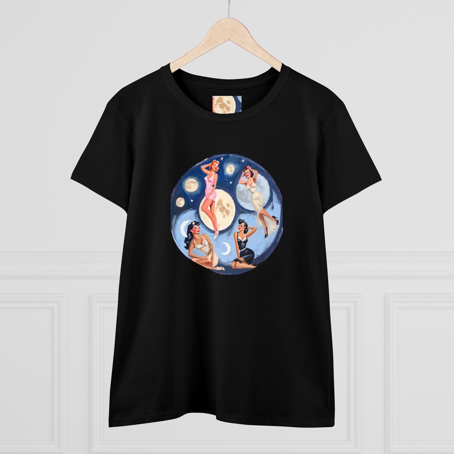 Celestial Bodies Women's Midweight Cotton Tee