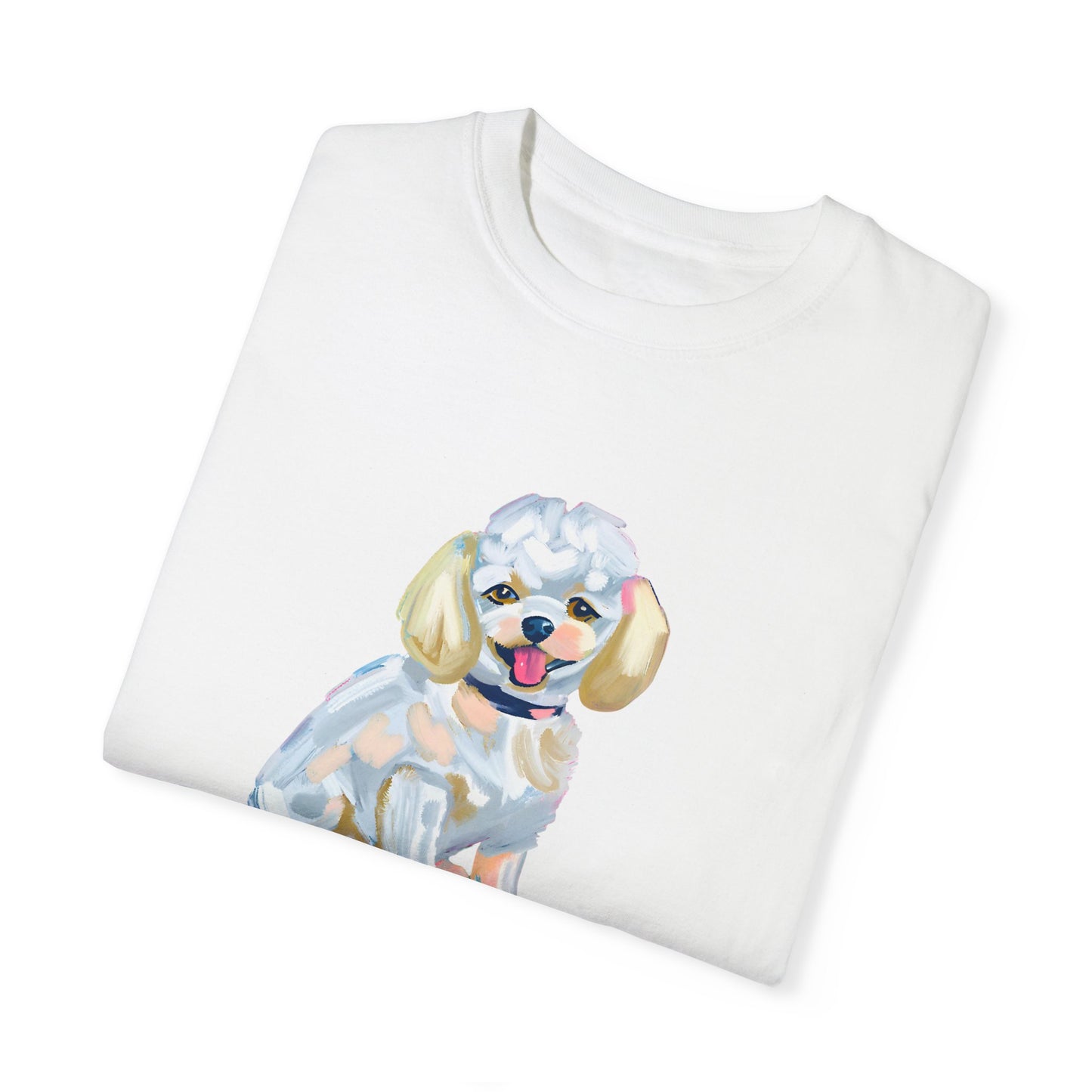 Perfect Poodle Pooch Unisex Garment-Dyed T-shirt