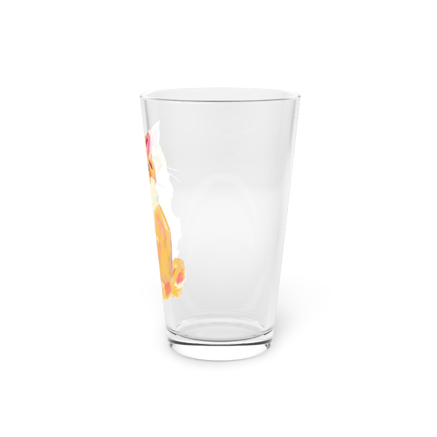 Sherbert the Kitty Pint Glass, 16oz