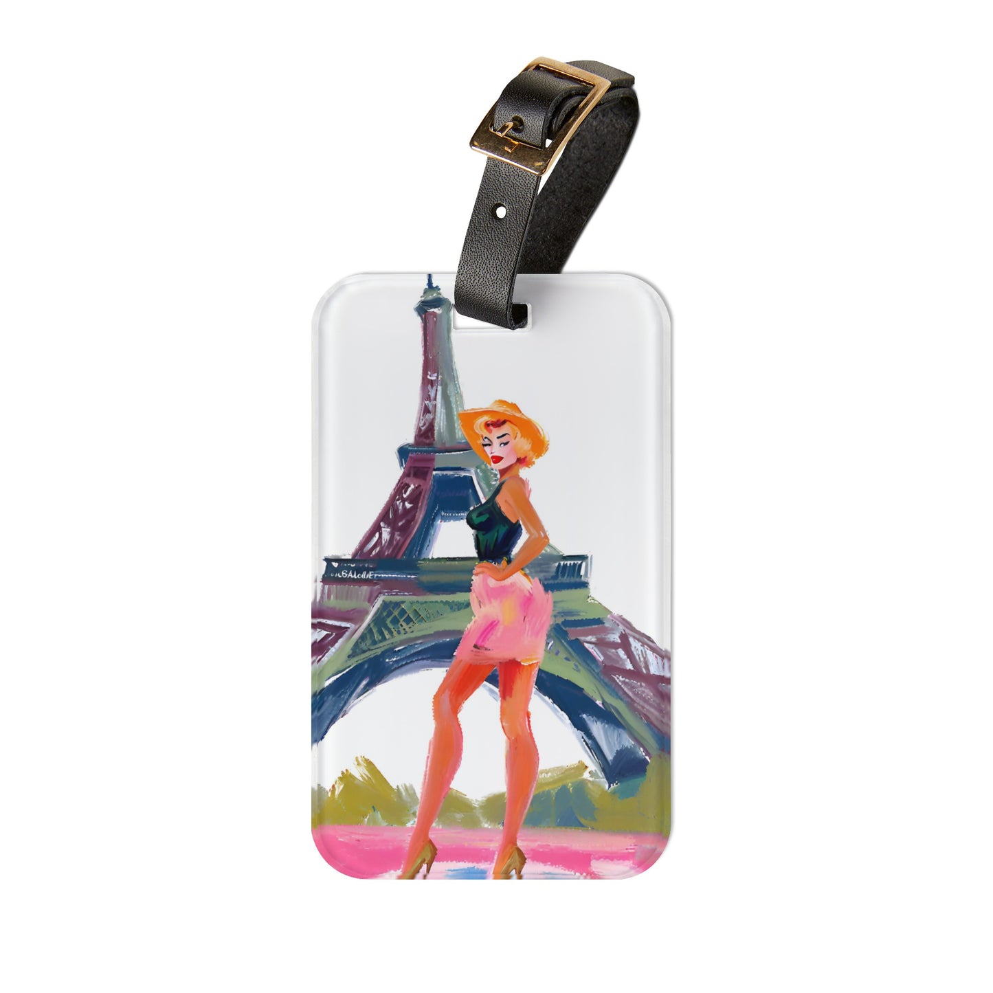 Paris Luggage Tag