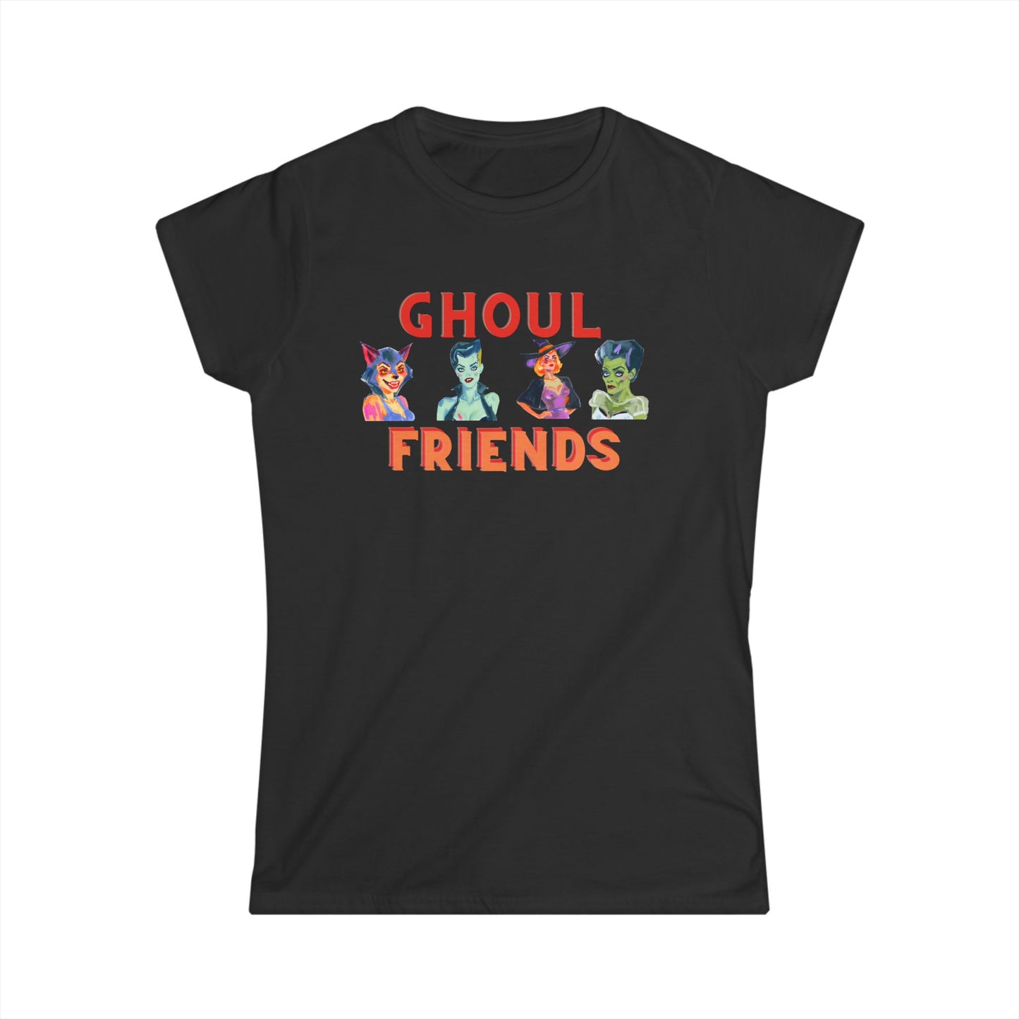 Ghoul Friends Women's Softstyle Tee