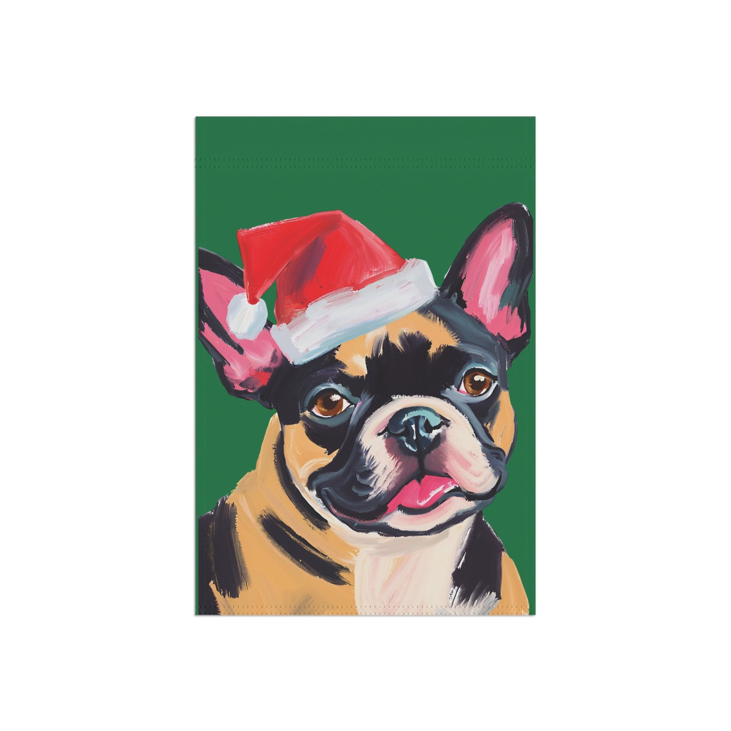 Frenchie Christmas Garden & House Banner