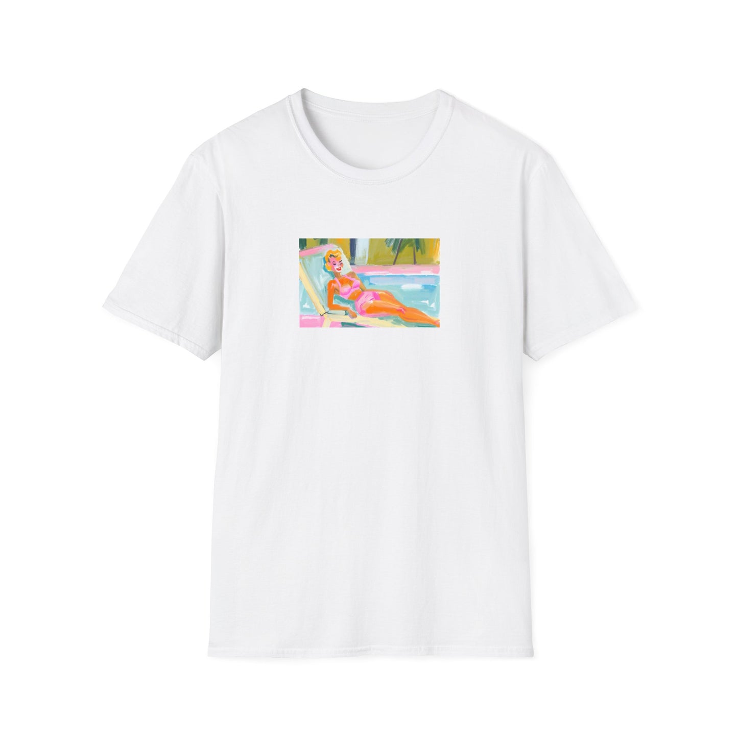 Bathing Beauty Unisex Softstyle T-Shirt