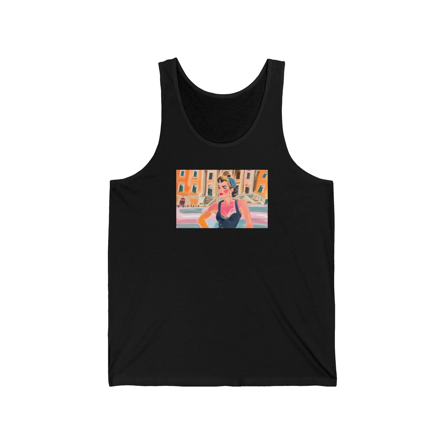 Donna in Rome Unisex Jersey Tank