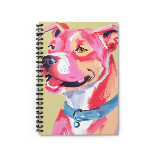 Mr. Snuggle Spiral Notebook - Ruled Line