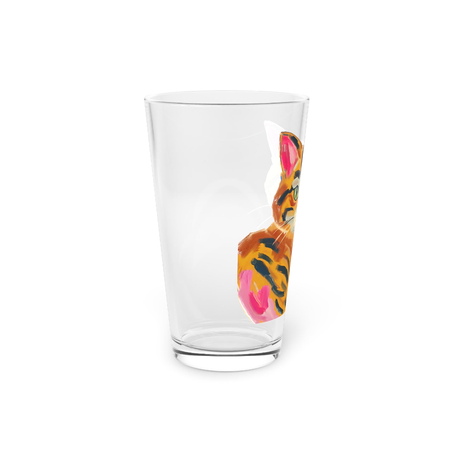 Royal Tigerlily Pint Glass, 16oz