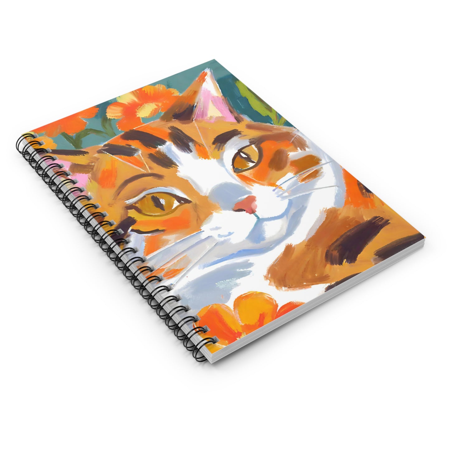 Toasty the Tabby Spiral Notebook - Ruled Line