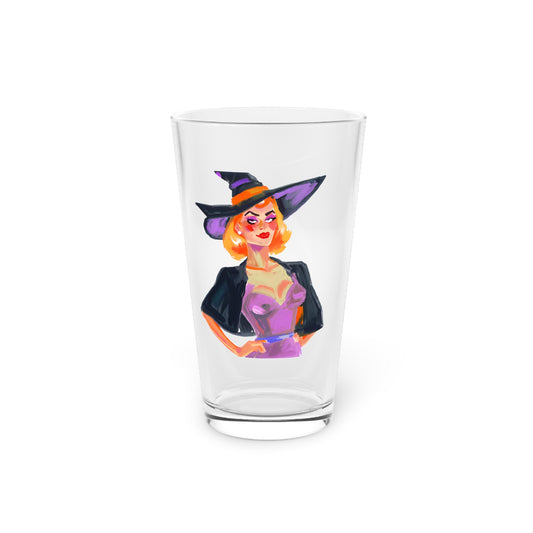 Prudence the Witch Pint Glass, 16oz