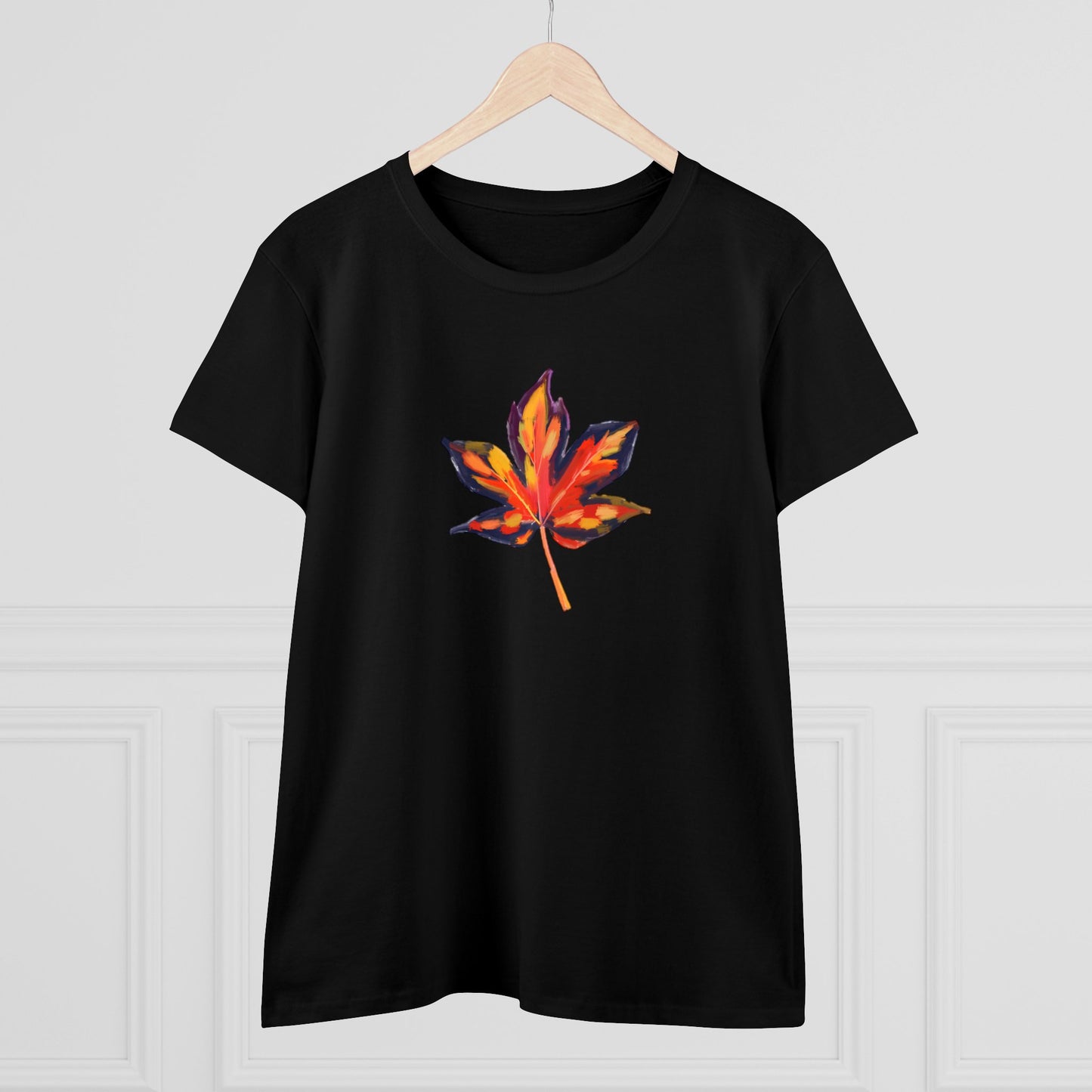 Be leaf in yourself Women's Midweight Cotton Tee