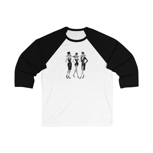 BGF: Best Ghouls Forever Unisex 3\4 Sleeve Baseball Tee