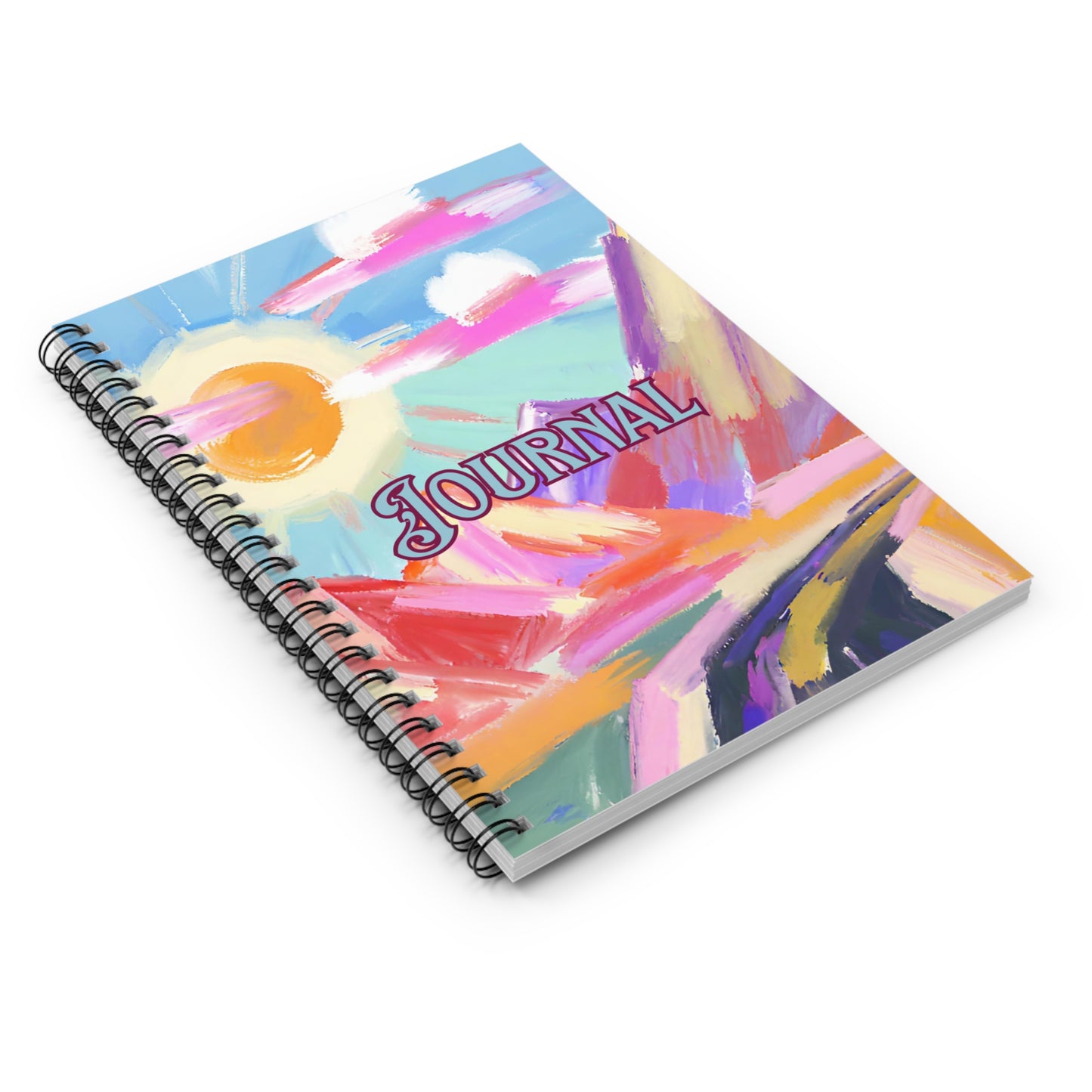 Mystic Mountain Spiral Notebook - Ruled Line