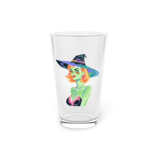 Jade the Witch from the Green Mountains Pint Glass, 16oz